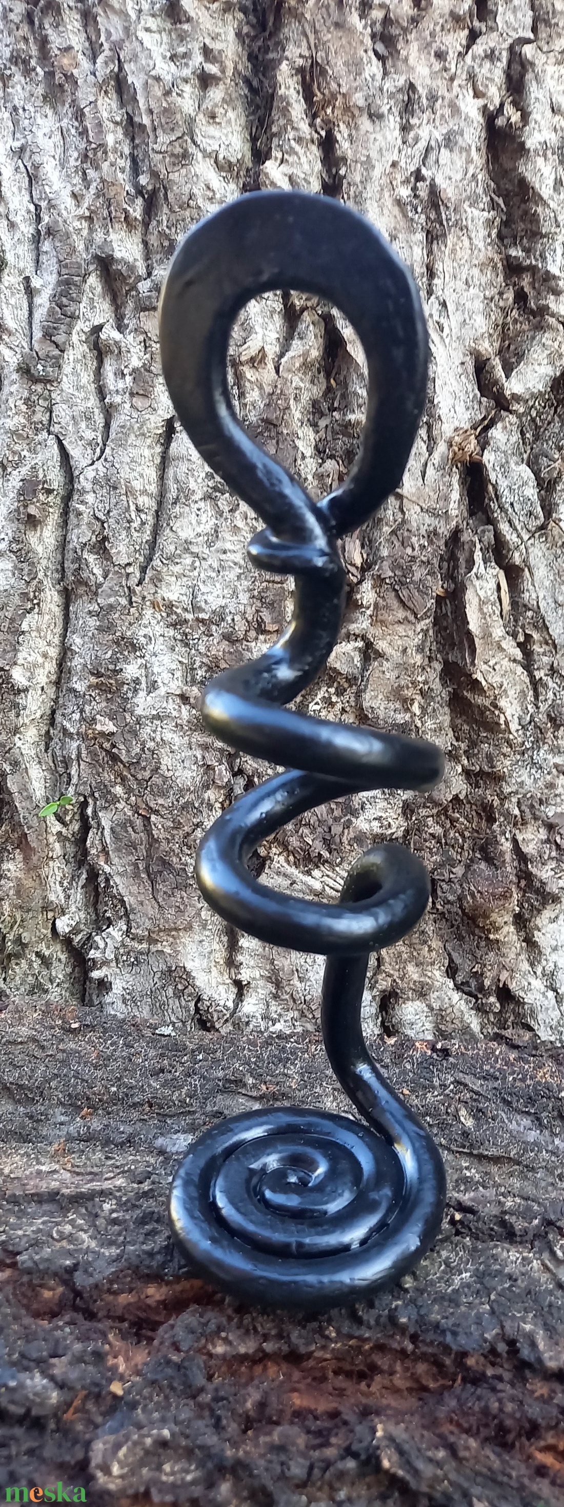 Kovácsoltvas írószertartó - otthon & életmód - papír, írószer - tolltartó & ceruzatekercs - Meska.hu