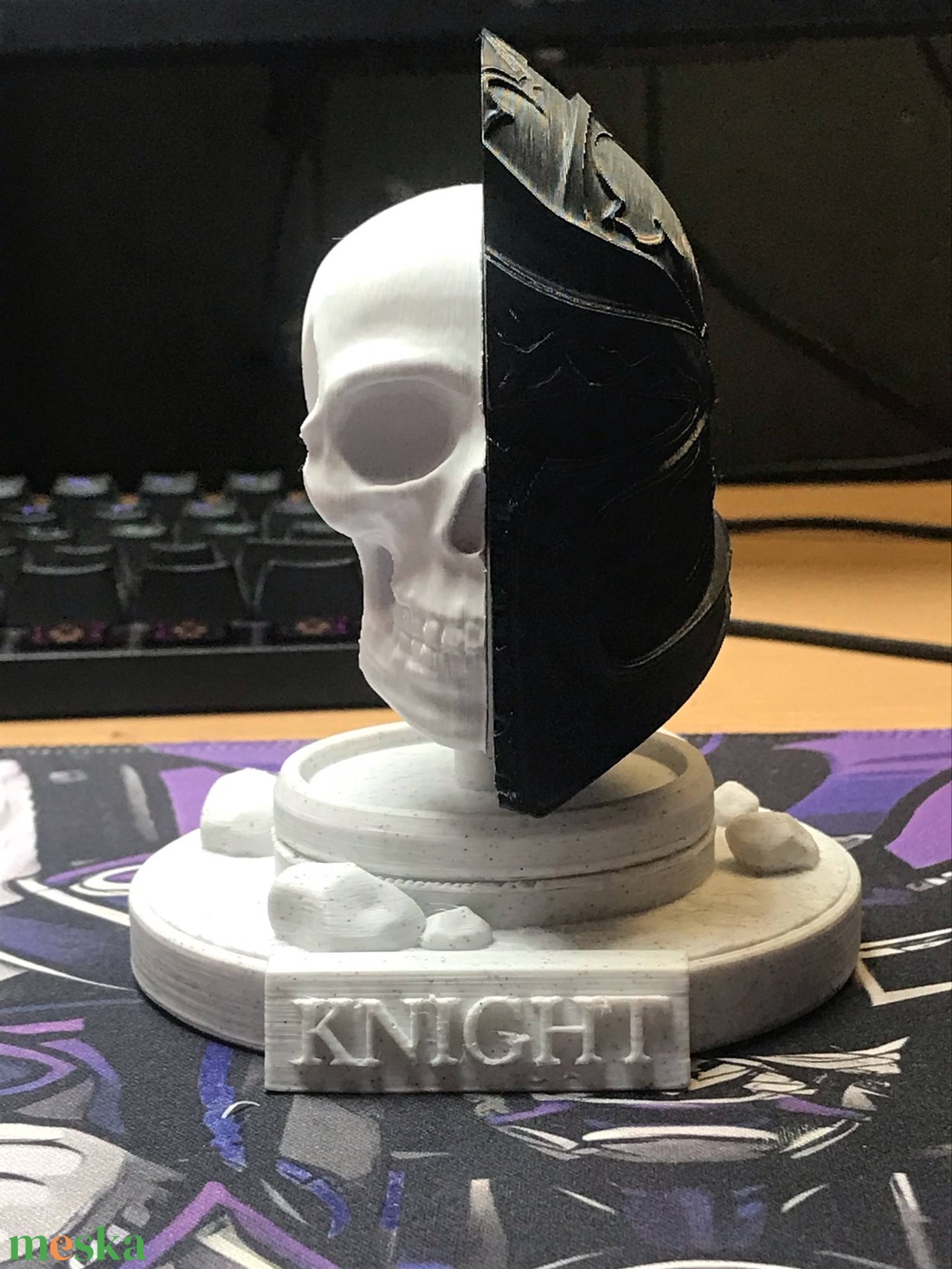 3D nyomtatott koponya szobor - kellékek & szerszámok - dekorációs kellékek - egyéb kellékek - Meska.hu 3D nyomtatott koponya szobor - kellékek & szerszámok - dekorációs kellékek - egyéb kellékek - Meska.hu