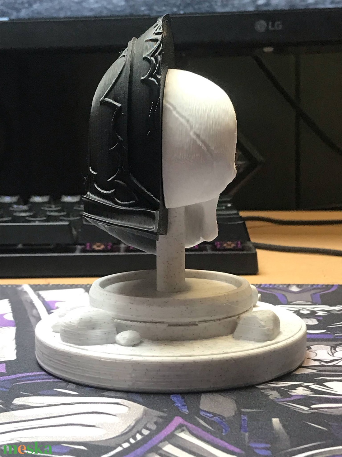 3D nyomtatott koponya szobor - kellékek & szerszámok - dekorációs kellékek - egyéb kellékek - Meska.hu 3D nyomtatott koponya szobor - kellékek & szerszámok - dekorációs kellékek - egyéb kellékek - Meska.hu