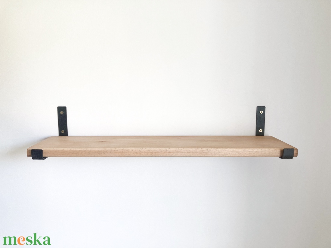 Polctartó konzol (fekete 15 cm) - otthon & életmód - bútor - polc - Meska.hu