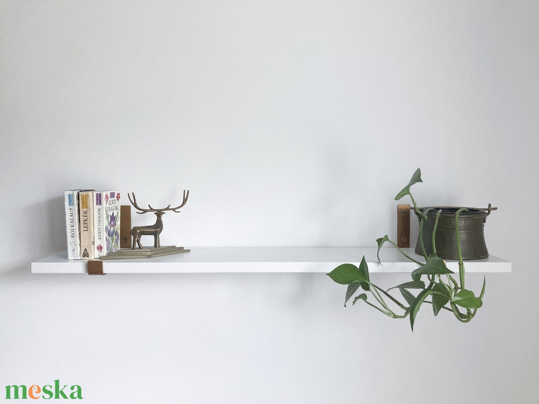 Polctartó konzol (arany 15 cm) - otthon & életmód - bútor - polc - Meska.hu