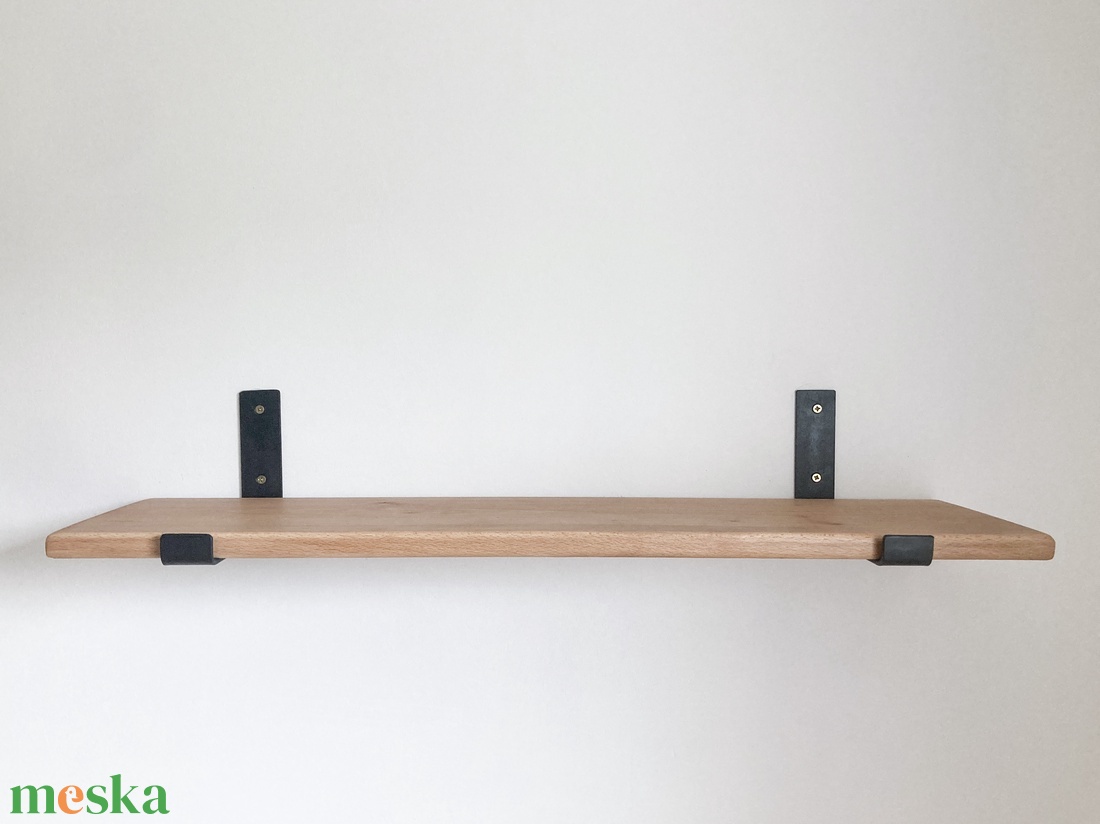 Polctartó konzol (fekete 20 cm) - otthon & életmód - bútor - polc - Meska.hu