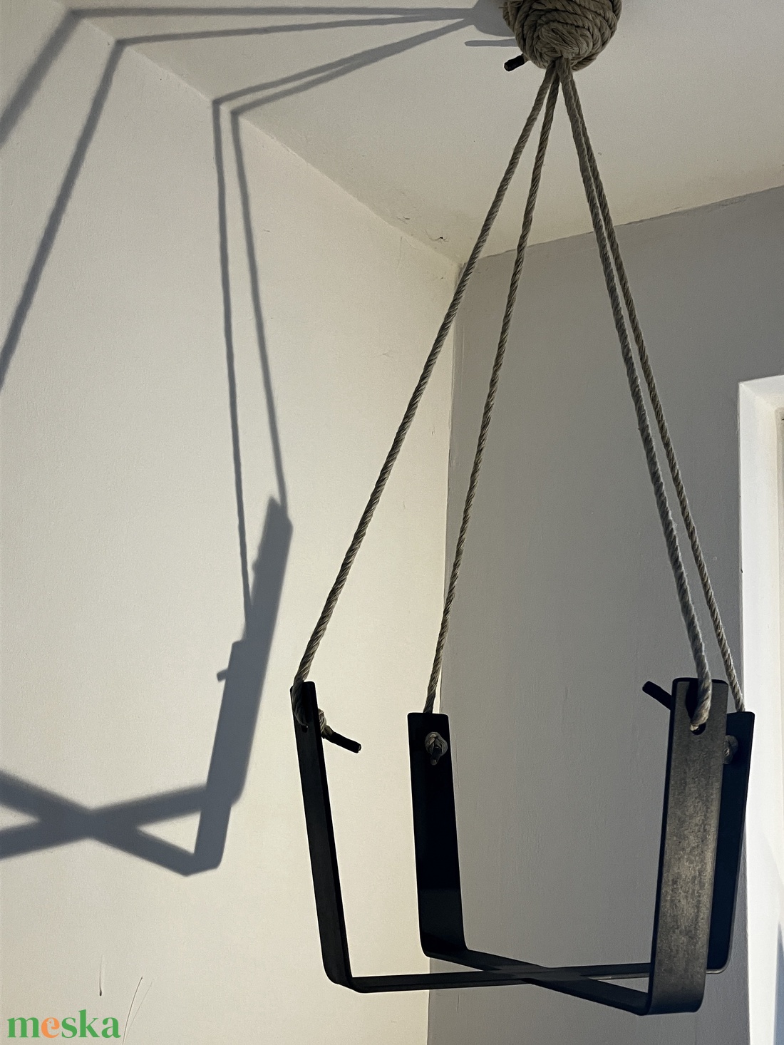 Függő virágtartó nagy  - otthon & életmód - dekoráció - Meska.hu