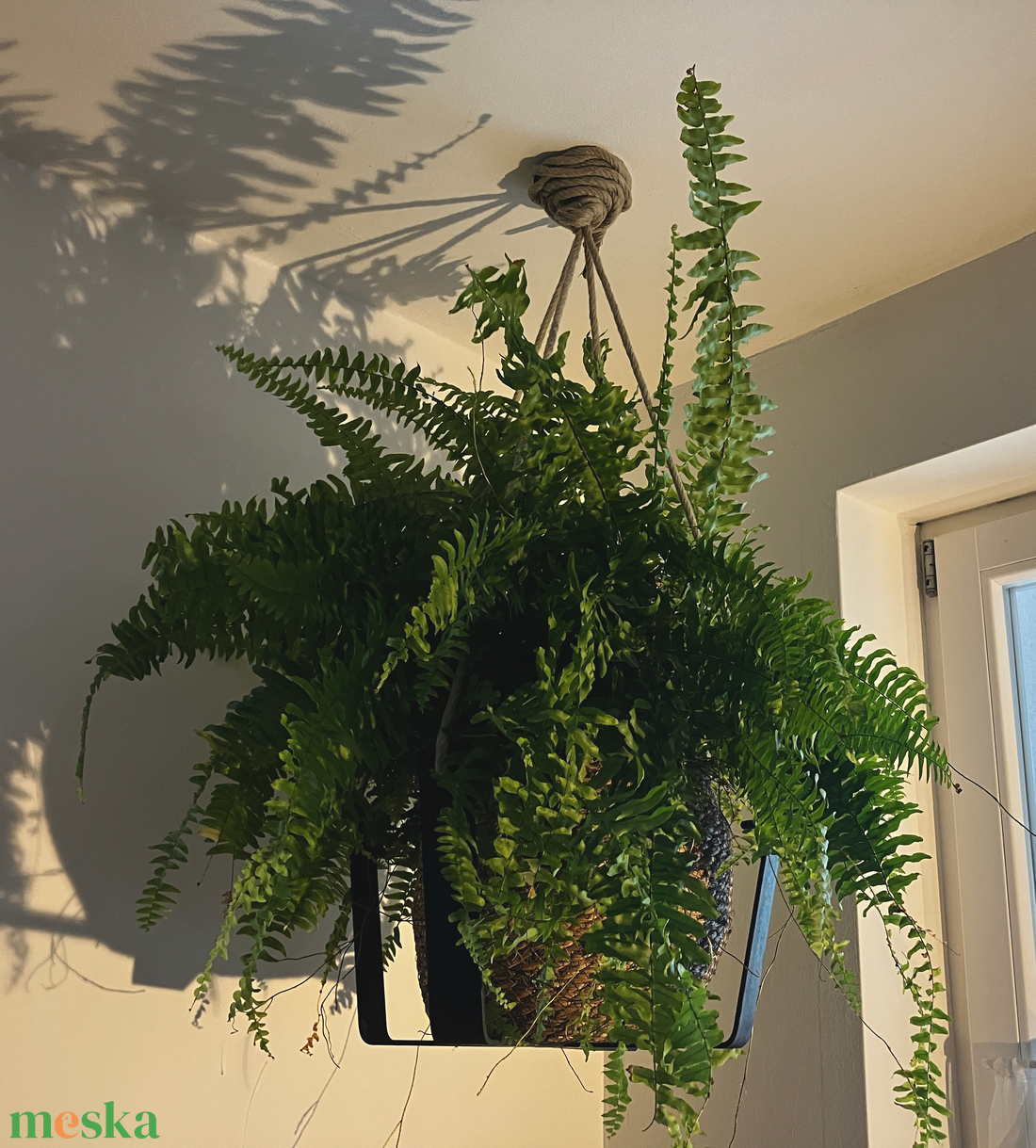 Függő virágtartó nagy  - otthon & életmód - dekoráció - Meska.hu