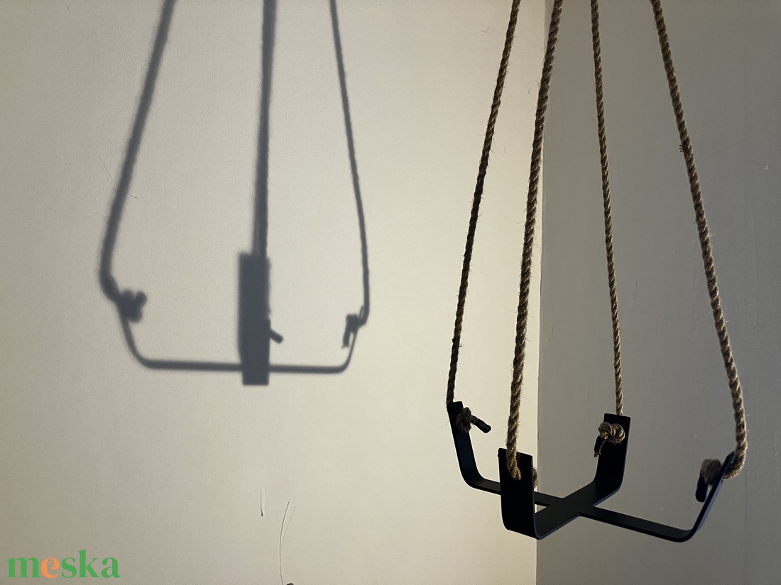 Függő virágtartó kicsi - otthon & életmód - dekoráció - virágdísz és tartó - virágtartó - Meska.hu