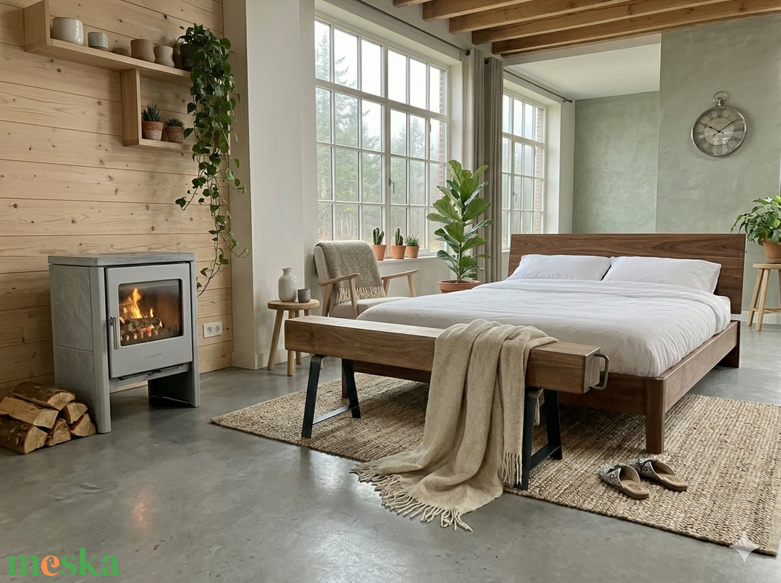 Diófa gerenda pad - otthon & életmód - bútor - pad - Meska.hu