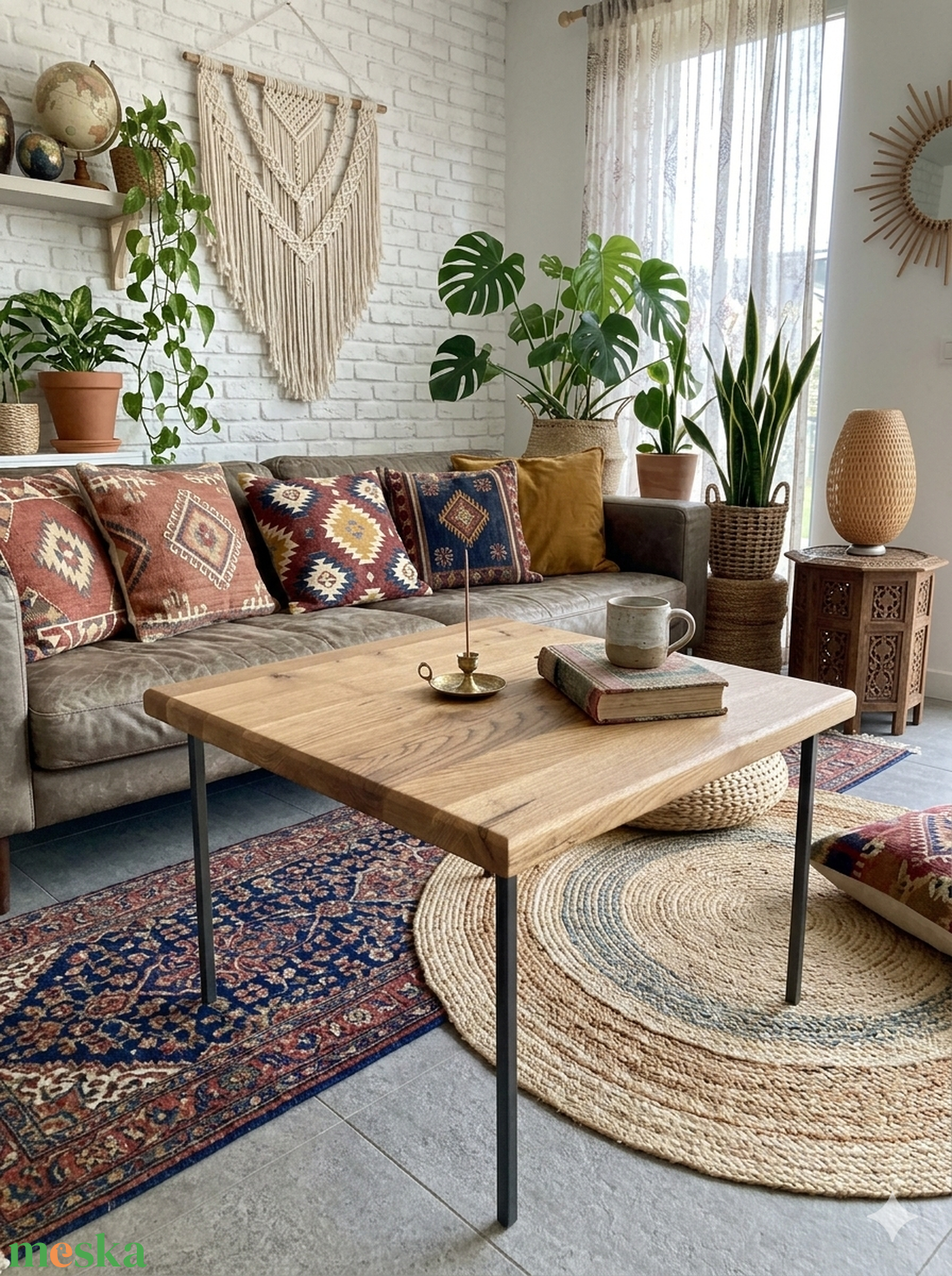 Tölgy dohányzóasztal - otthon & életmód - bútor - asztal - Meska.hu