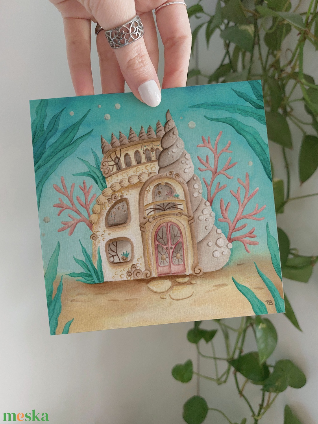 Sellőlak PRINT - 14x14cm akciós termékkép 1