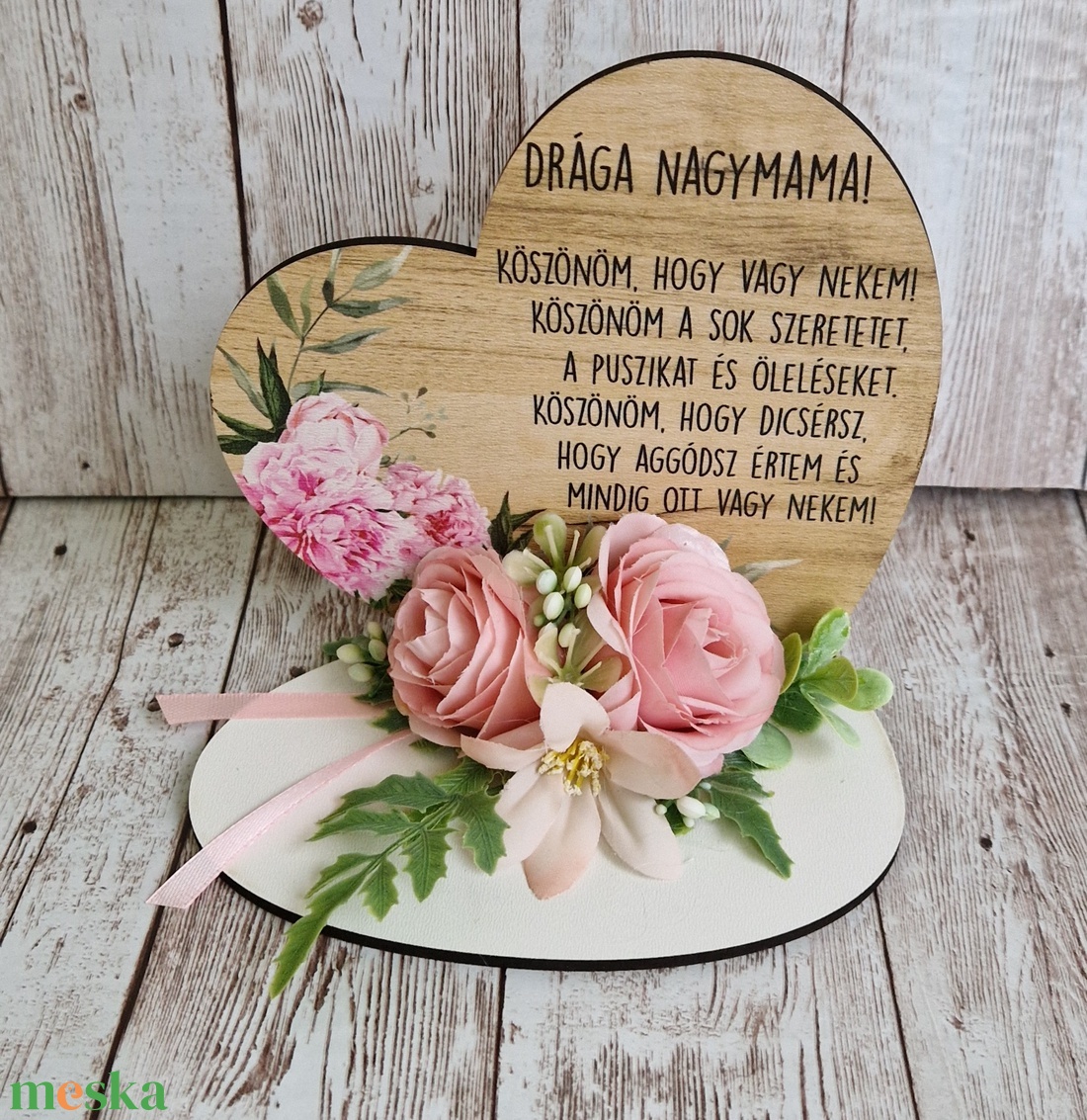 Anyák napi nagymama köszöntő  - otthon & életmód - dekoráció - Meska.hu