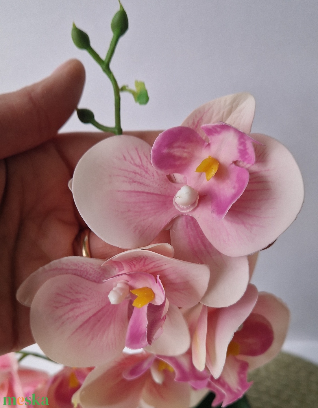 Örök orchidea  - otthon & életmód - dekoráció - virágdísz és tartó - csokor & virágdísz - Meska.hu