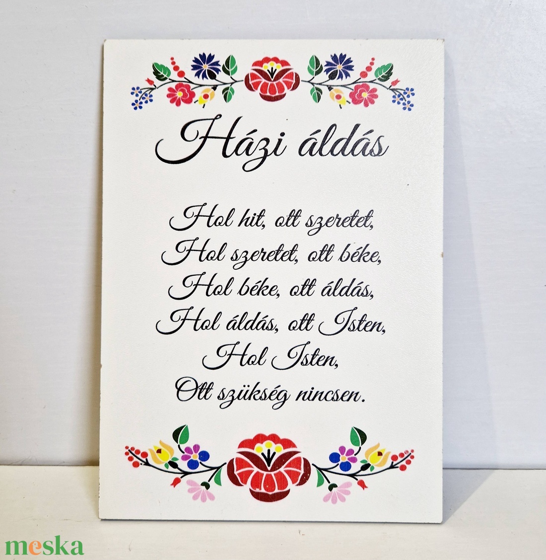 Házi áldás hűtőmágnes - otthon & életmód - vallás - házi áldás - Meska.hu Házi áldás hűtőmágnes - otthon & életmód - vallás - házi áldás - Meska.hu