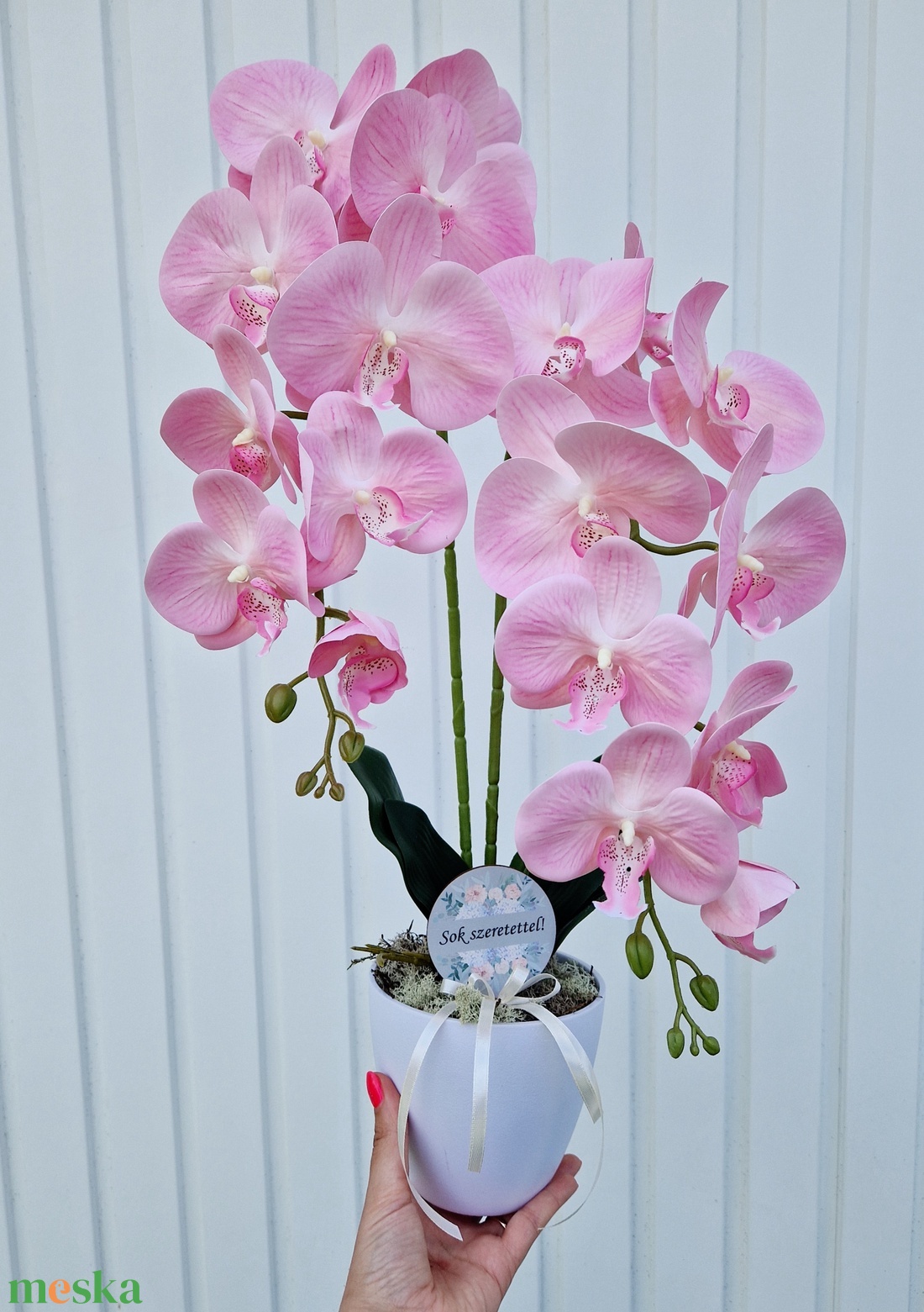 Örök Orchidea - otthon & életmód - dekoráció - virágdísz és tartó - csokor & virágdísz - Meska.hu Örök Orchidea - otthon & életmód - dekoráció - virágdísz és tartó - csokor & virágdísz - Meska.hu
