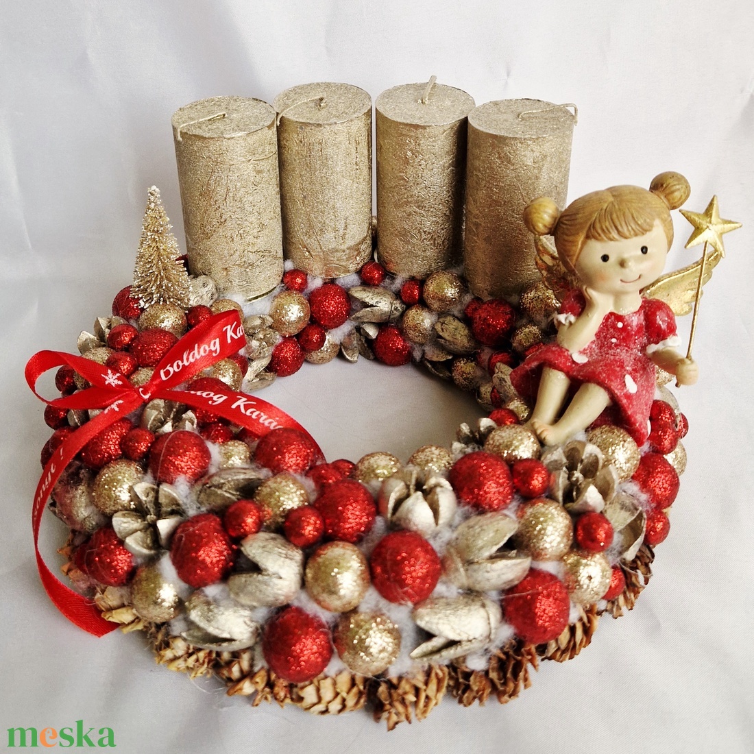 Adventi koszorú - karácsony - adventi díszek - adventi koszorú - Meska.hu Adventi koszorú - karácsony - adventi díszek - adventi koszorú - Meska.hu