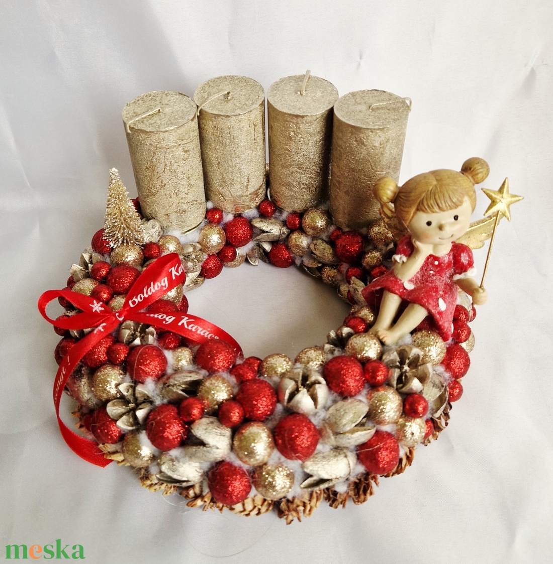 Adventi koszorú - karácsony - adventi díszek - adventi koszorú - Meska.hu Adventi koszorú - karácsony - adventi díszek - adventi koszorú - Meska.hu