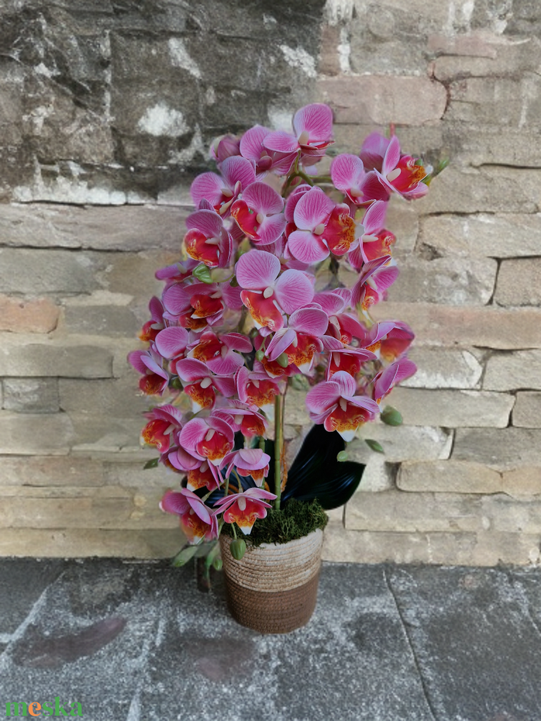 Sok virágos örök orchidea  - otthon & életmód - dekoráció - virágdísz és tartó - csokor & virágdísz - Meska.hu