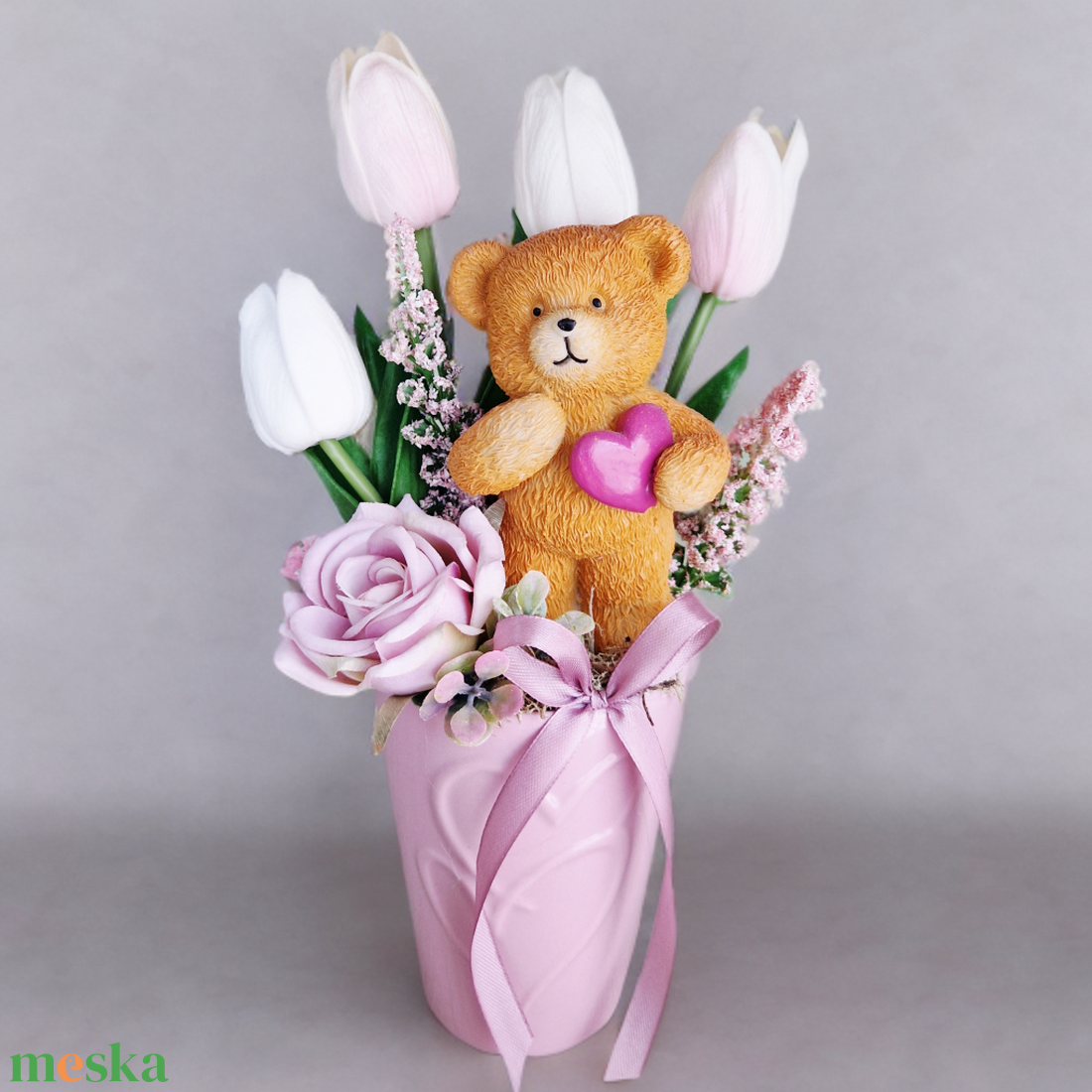 Macis asztaldísz  - otthon & életmód - virágdekoráció - virágdíszek - asztali virágdísz - Meska.hu