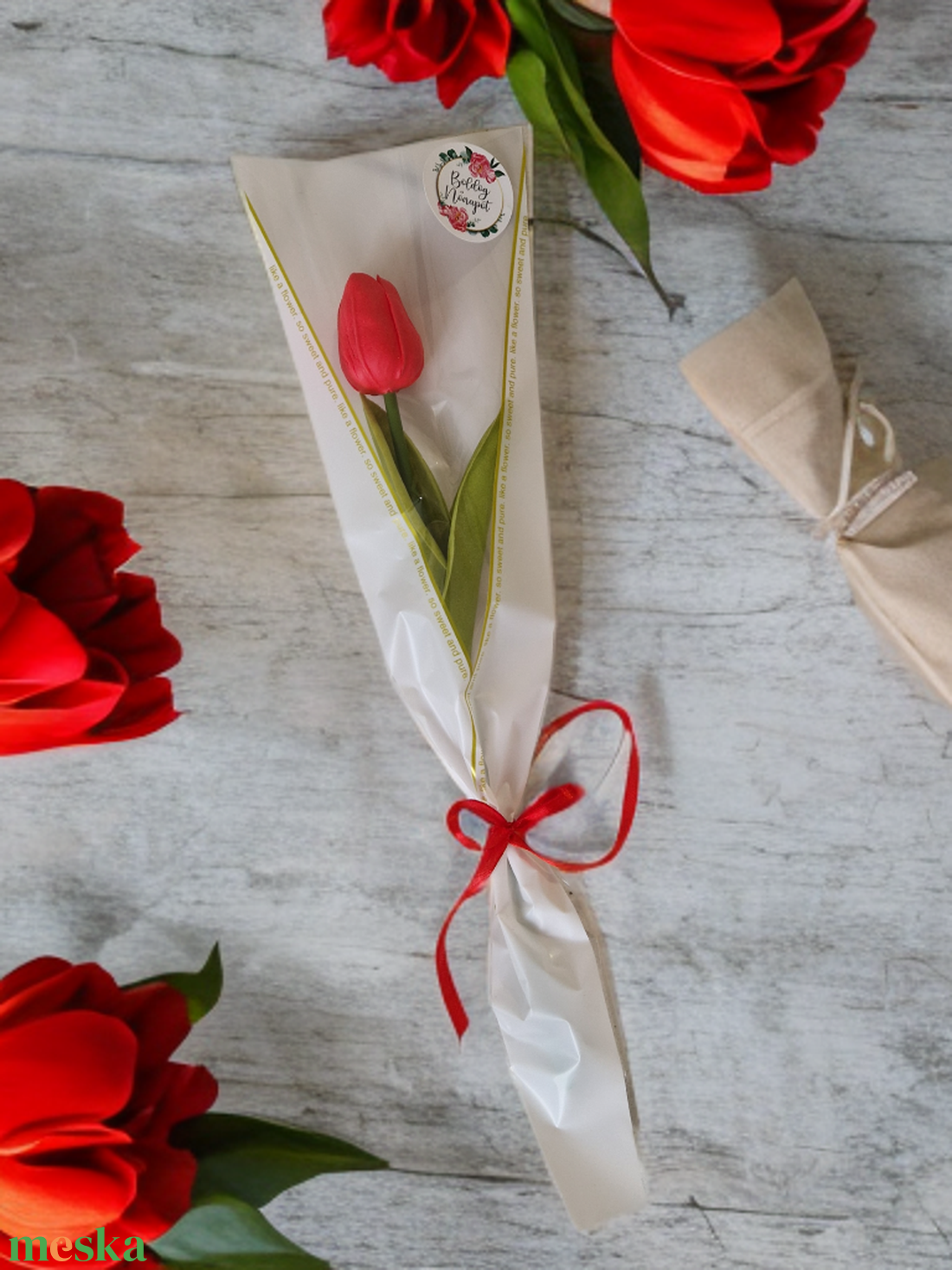 Nőnapi tulipán  - otthon & életmód - virágdekoráció - virágok - szálas virág - Meska.hu