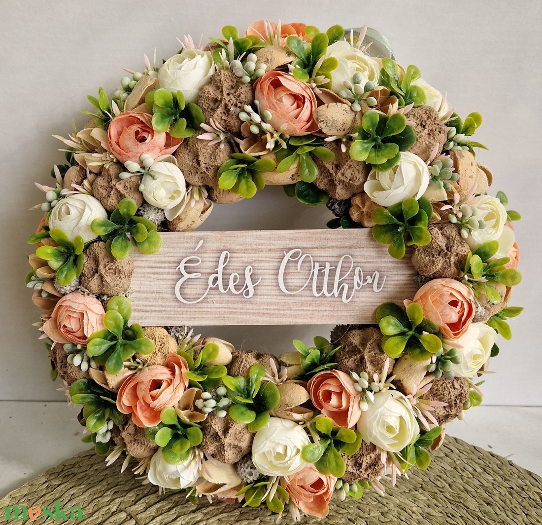 Tavaszi-nyári ajtódísz - otthon & életmód - dekoráció - ajtó- és ablak dekoráció - ajtódísz & kopogtató - Meska.hu