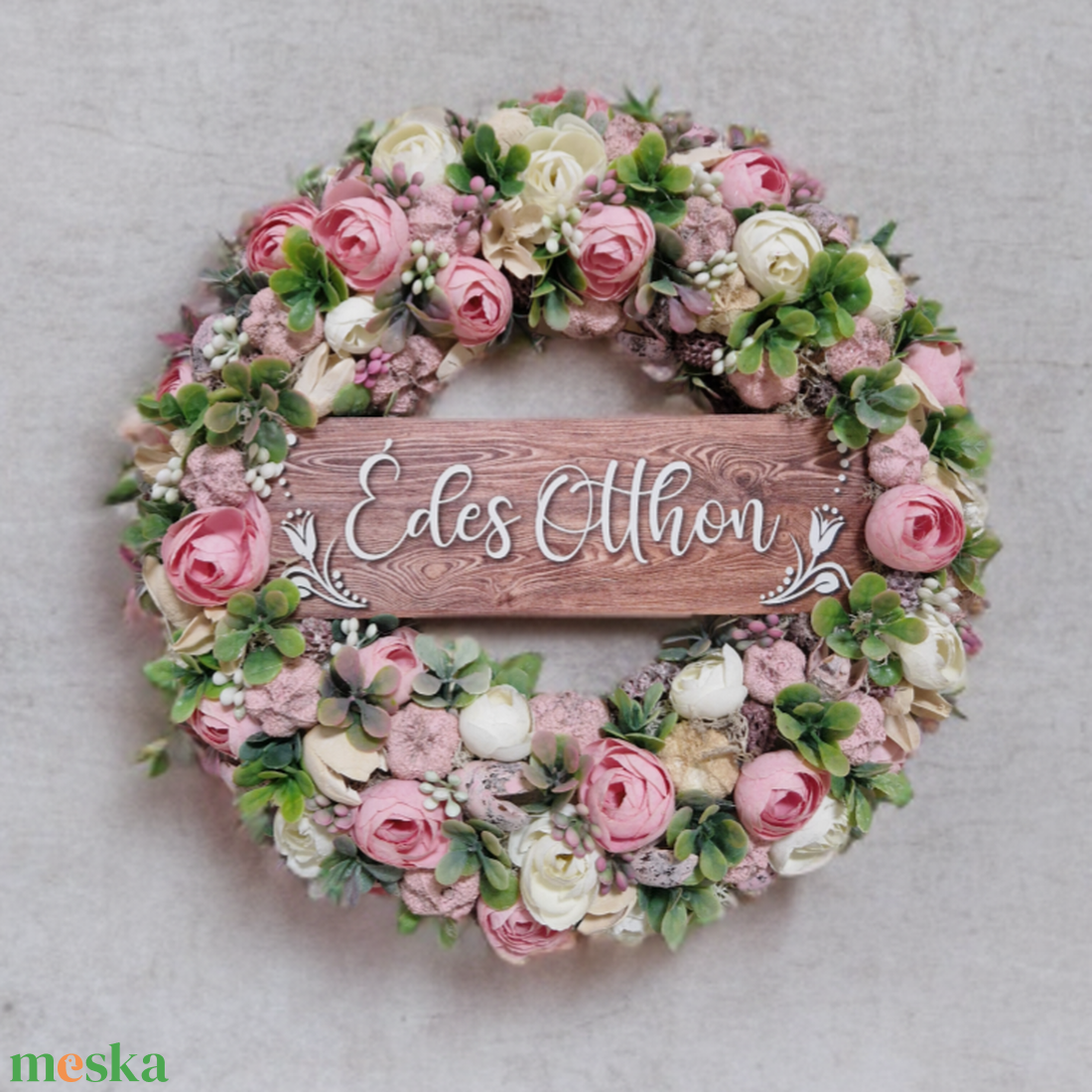 Tavaszi-nyári ajtódísz - otthon & életmód - dekoráció - ajtó- és ablak dekoráció - ajtódísz & kopogtató - Meska.hu