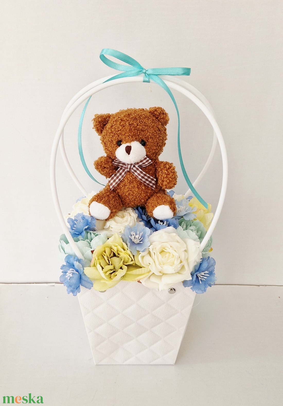 Macis táska ballagásra - otthon & életmód - virágdekoráció - virágok - virágcsokor - Meska.hu