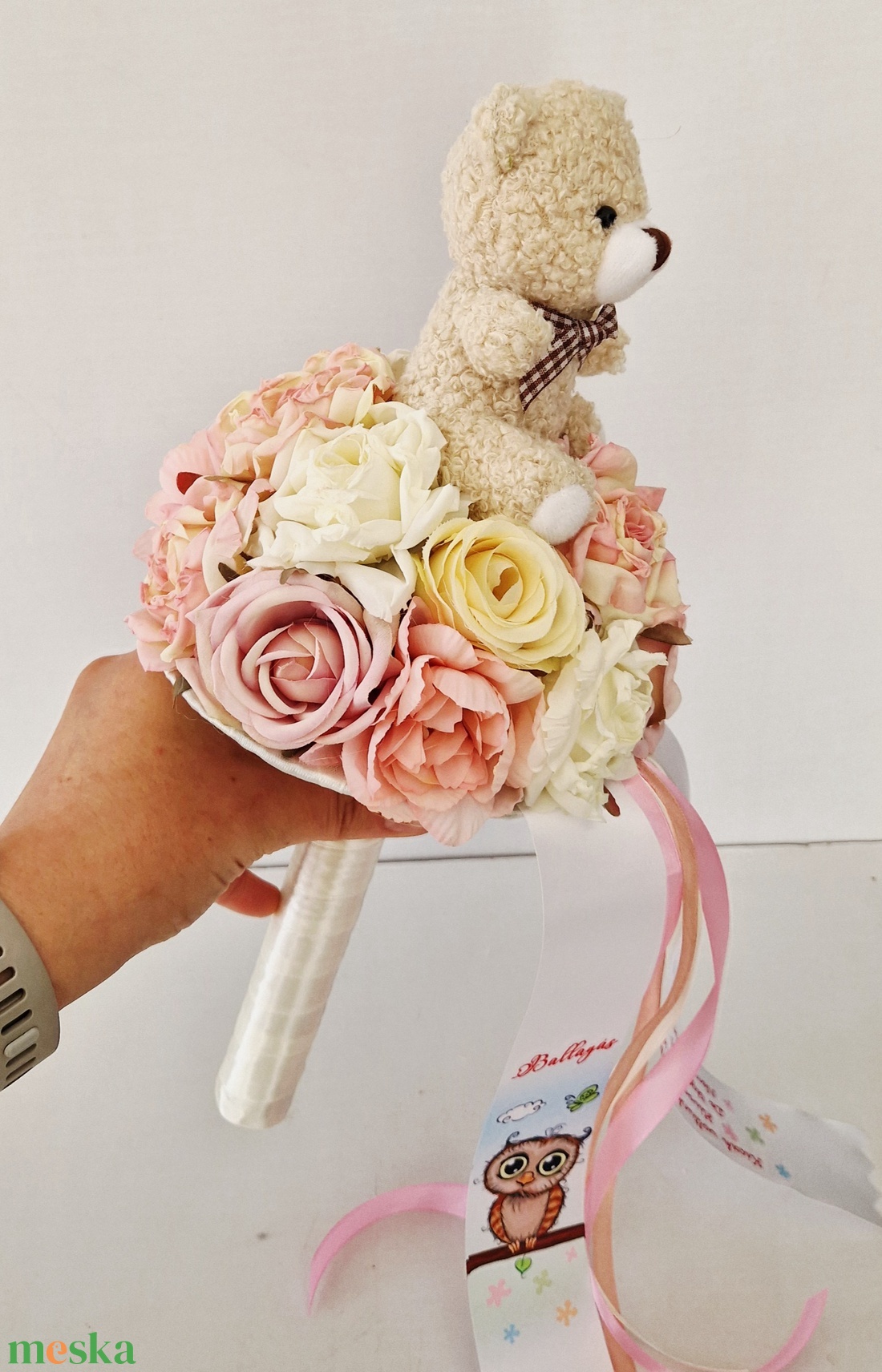 Ovis macis ballagási csokor - otthon & életmód - virágdekoráció - virágok - virágcsokor - Meska.hu