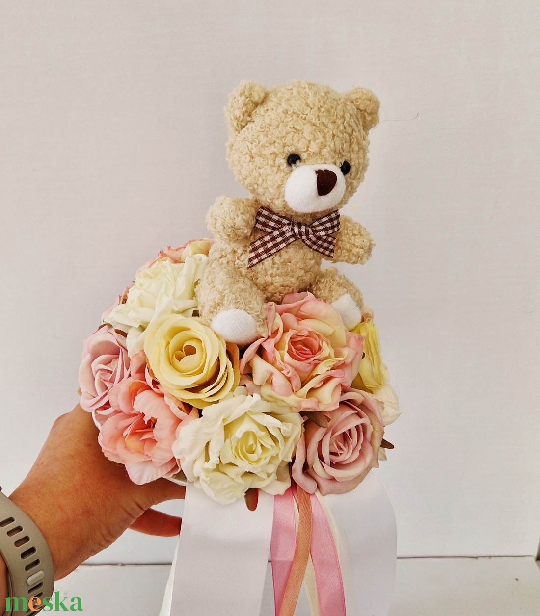 Ovis macis ballagási csokor - otthon & életmód - virágdekoráció - virágok - virágcsokor - Meska.hu