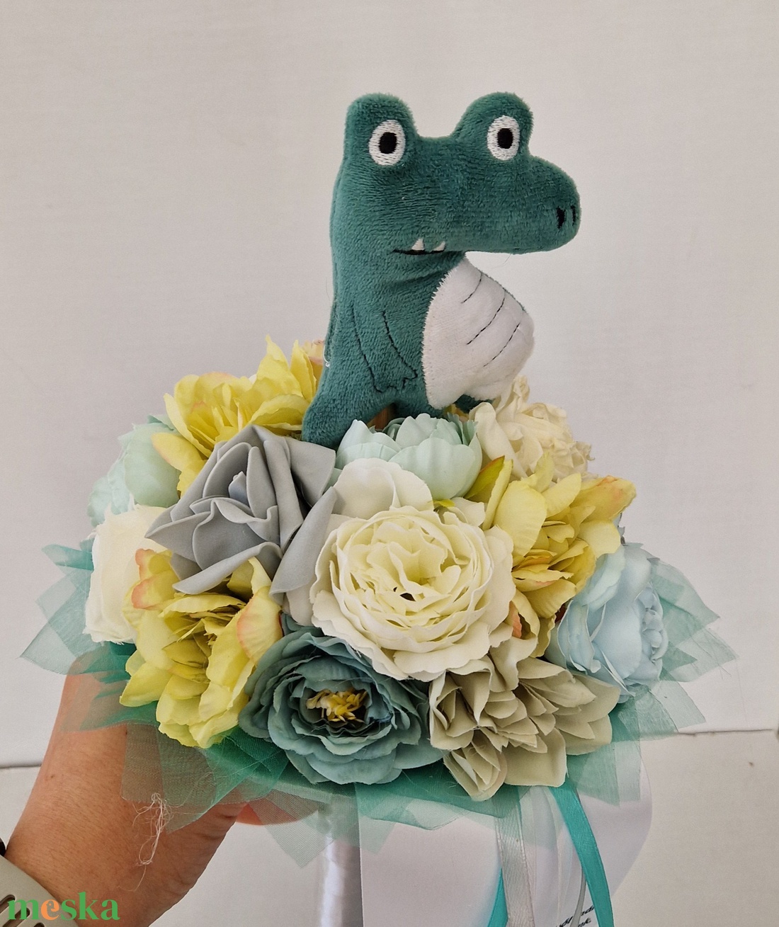 Fiús ballagási csokor - otthon & életmód - virágdekoráció - virágok - virágcsokor - Meska.hu