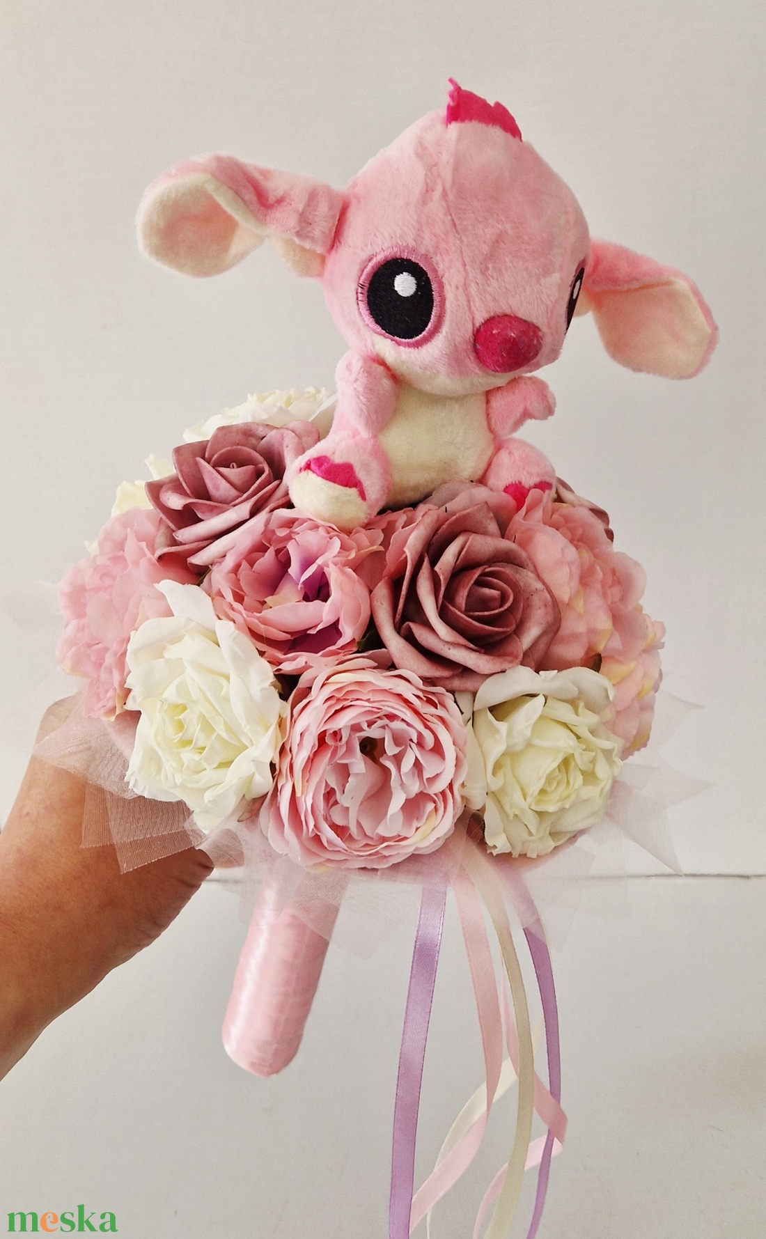 Ballagási csokor Stich  - otthon & életmód - virágdekoráció - virágok - virágcsokor - Meska.hu