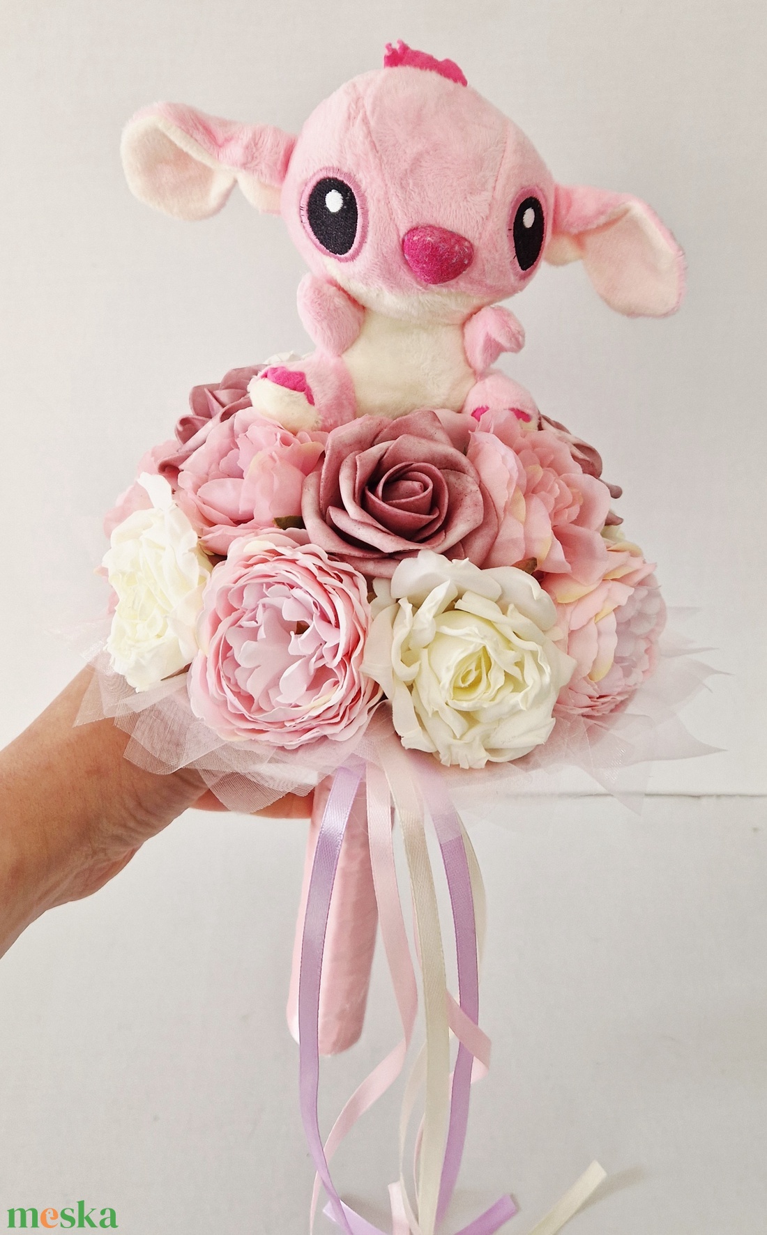 Ballagási csokor Stich  - otthon & életmód - virágdekoráció - virágok - virágcsokor - Meska.hu