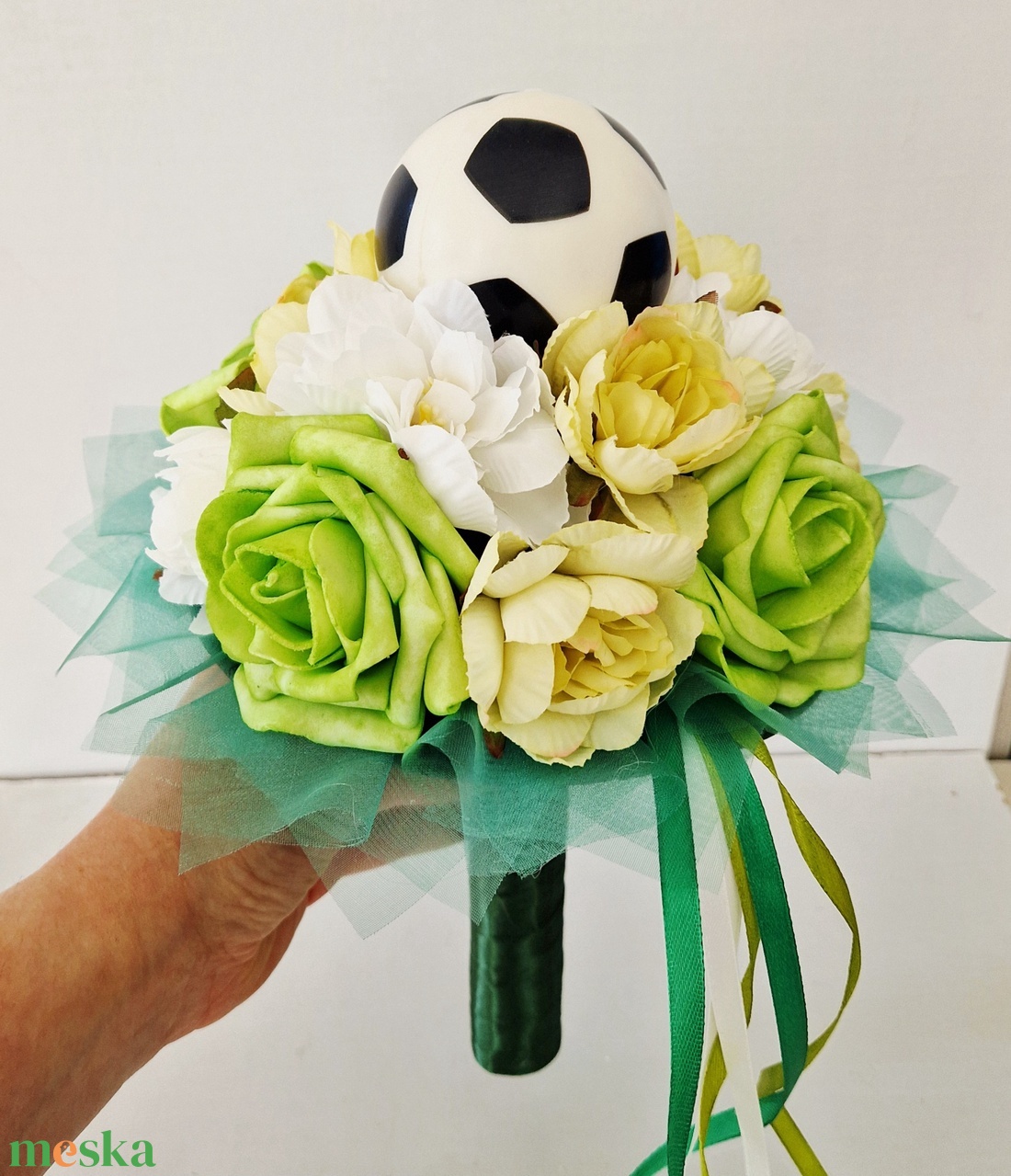 Focis ballagási csokor - otthon & életmód - virágdekoráció - virágok - virágcsokor - Meska.hu