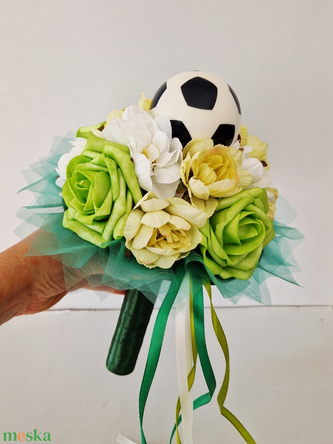 Focis ballagási csokor - otthon & életmód - virágdekoráció - virágok - virágcsokor - Meska.hu