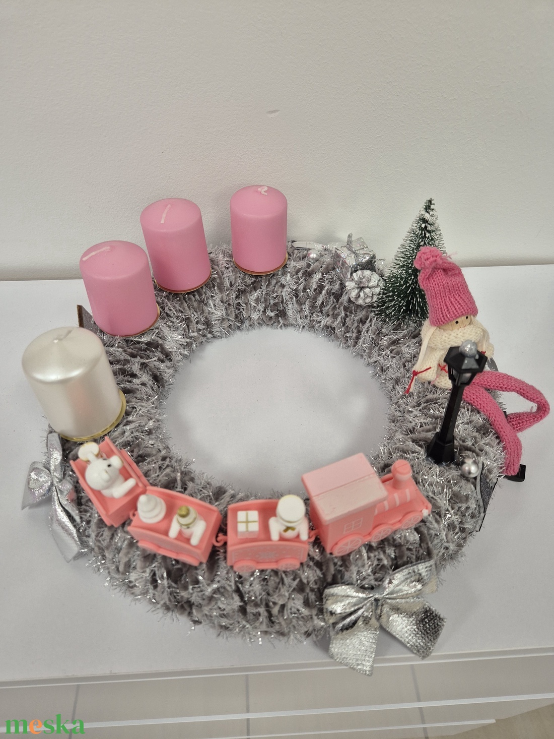 Adventi koszorú - karácsony - adventi díszek - adventi koszorú - Meska.hu