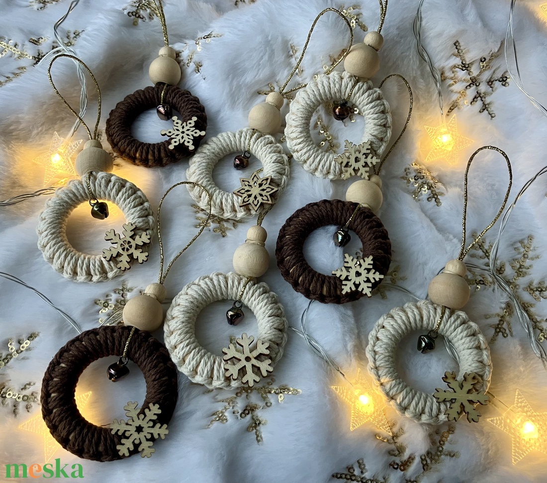 Karácsonyi függődísz - otthon & életmód - dekoráció - fali és függő dekoráció - függődísz - Meska.hu