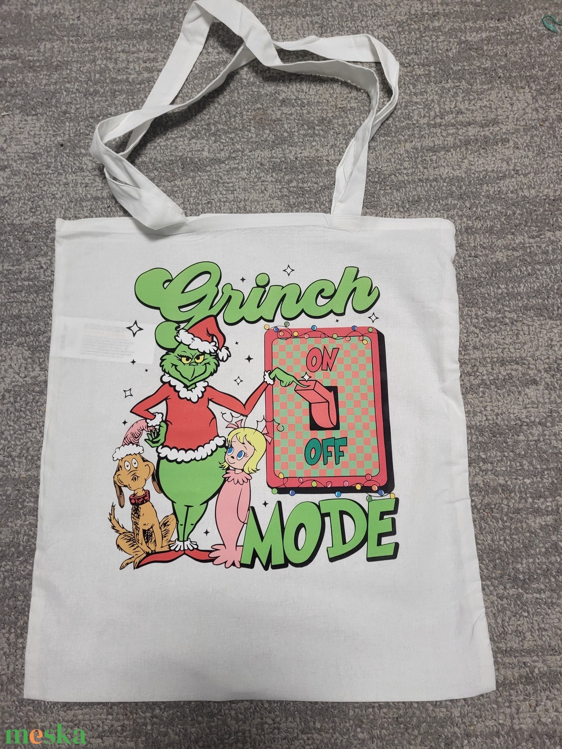 Vászontáska  - táska & tok - bevásárlás & shopper táska - shopper, textiltáska, szatyor - Meska.hu