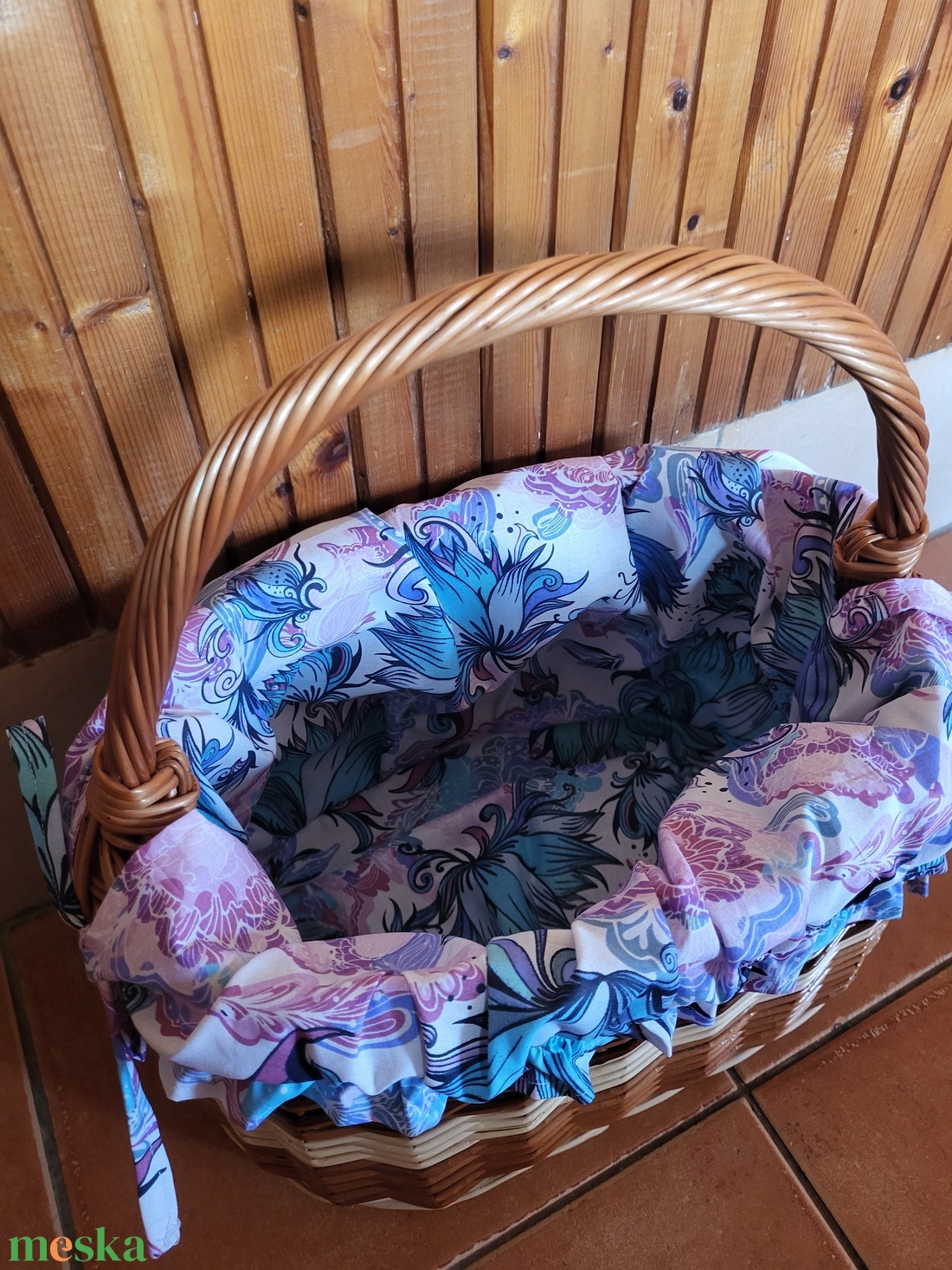 Bevásárló kosár bélés - táska & tok - kosár - Meska.hu