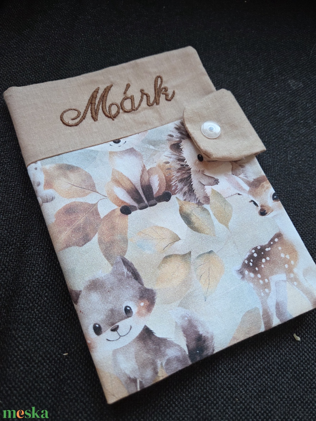 Eü kiskönyv borító  - baba - mama - babaemlékek - egészségügyi kiskönyv borító - Meska.hu