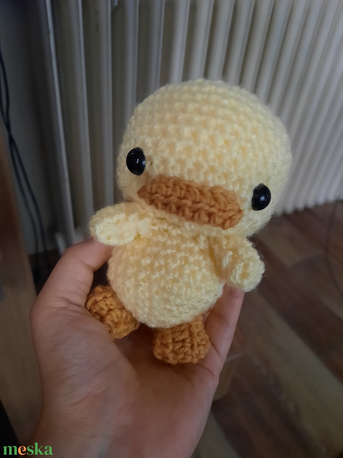 Horgolt kacsa - horgolt amigurumi állat - játék & sport - plüssállat & játékfigura - más figura - Meska.hu