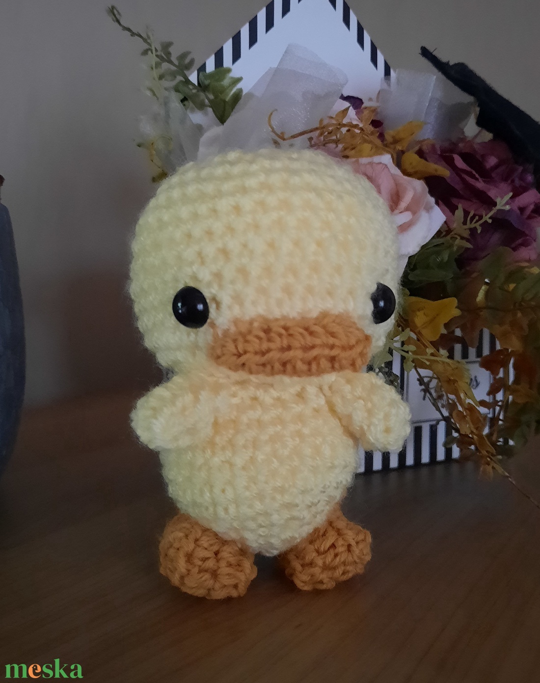 Horgolt kacsa - horgolt amigurumi állat - játék & sport - plüssállat & játékfigura - más figura - Meska.hu