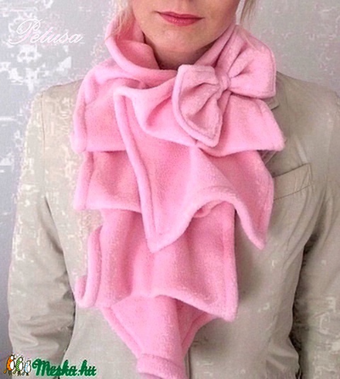 TAVASZI AKCIÓ -20%OFF Lila Sál Orgona  kámzsa körsál masni romantikus -  - Meska.hu