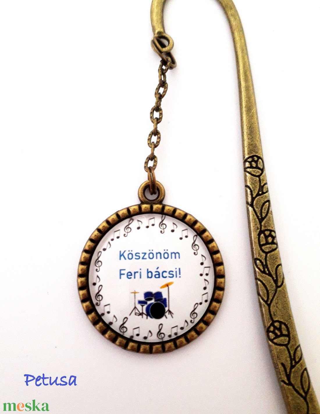 Ballagás ballagási ajándék zene tanár, dob tanár részére  - könyv & zene - könyvjelző - Meska.hu