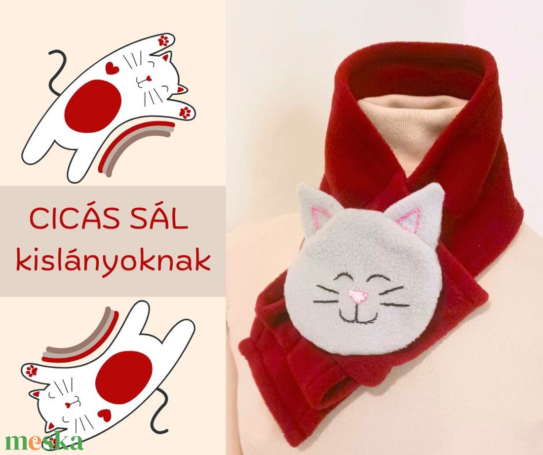 Cicás kislány sál kislányoknak macskás macska cica sál nyakmelegítő lány szürke bézs - ruha & divat - sál, sapka, kendő - sál - Meska.hu Cicás kislány sál kislányoknak macskás macska cica sál nyakmelegítő lány szürke bézs - ruha & divat - sál, sapka, kendő - sál - Meska.hu