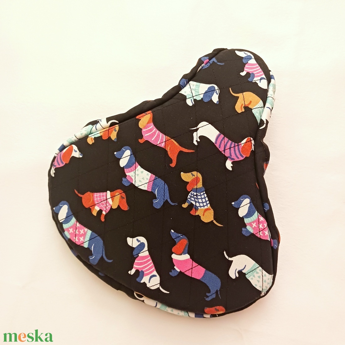 Tacskómintás kerékpár üléshuzat - játék & sport - sport és kikapcsolódás - kerékpározás - nyereghuzat - Meska.hu