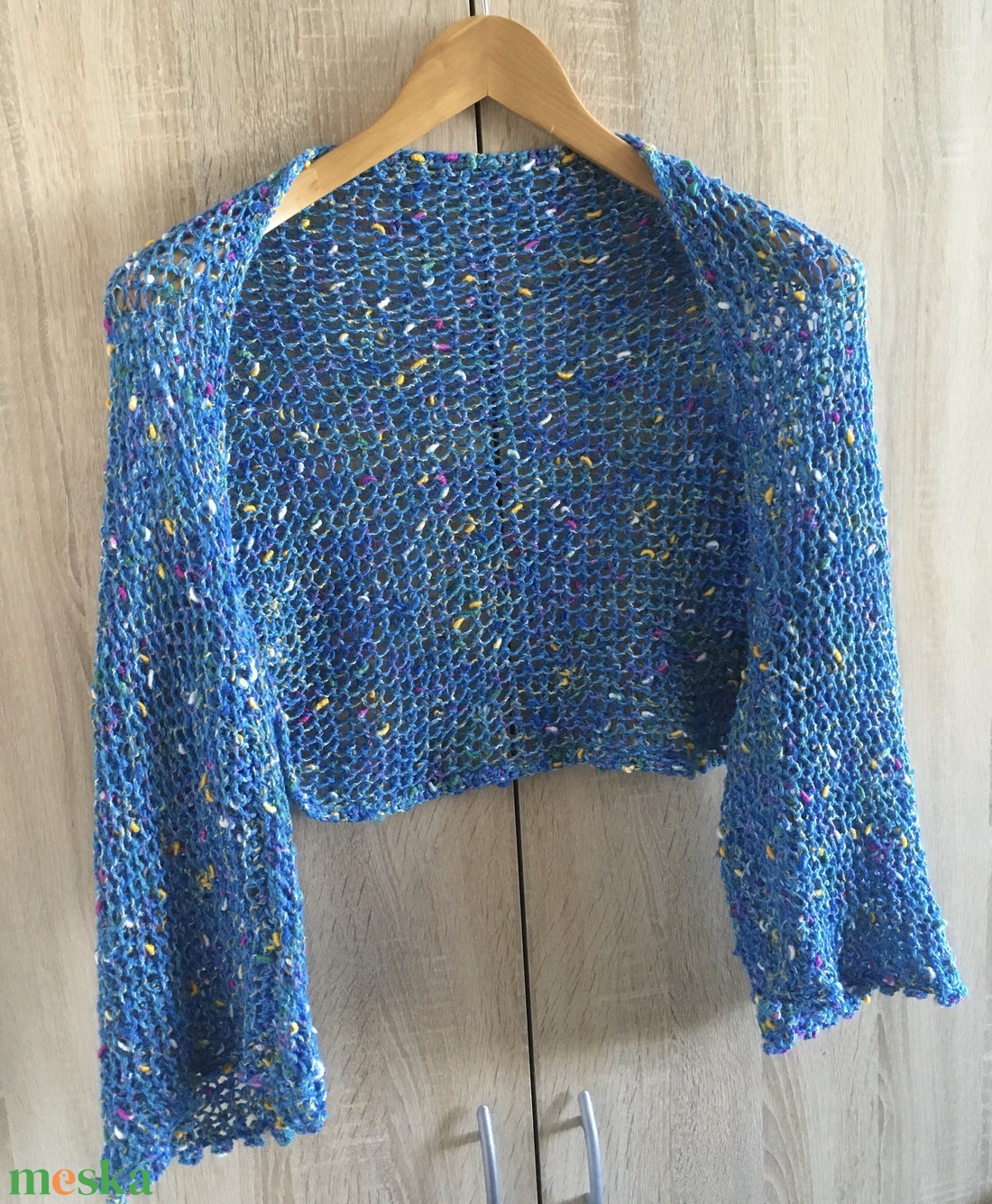 Kötött boho boleró  - ruha & divat - női ruha - bolero - Meska.hu