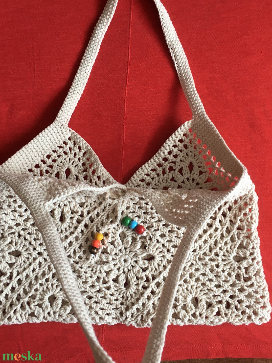 Kocka szatyor  - táska & tok - bevásárlás & shopper táska - shopper, textiltáska, szatyor - Meska.hu