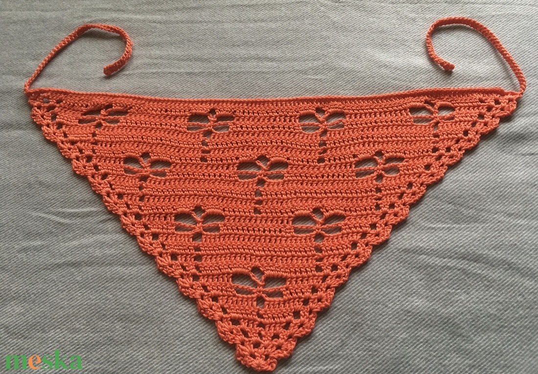Szitakötő bandana kendő - ruha & divat - sál, sapka, kendő - kendő - Meska.hu