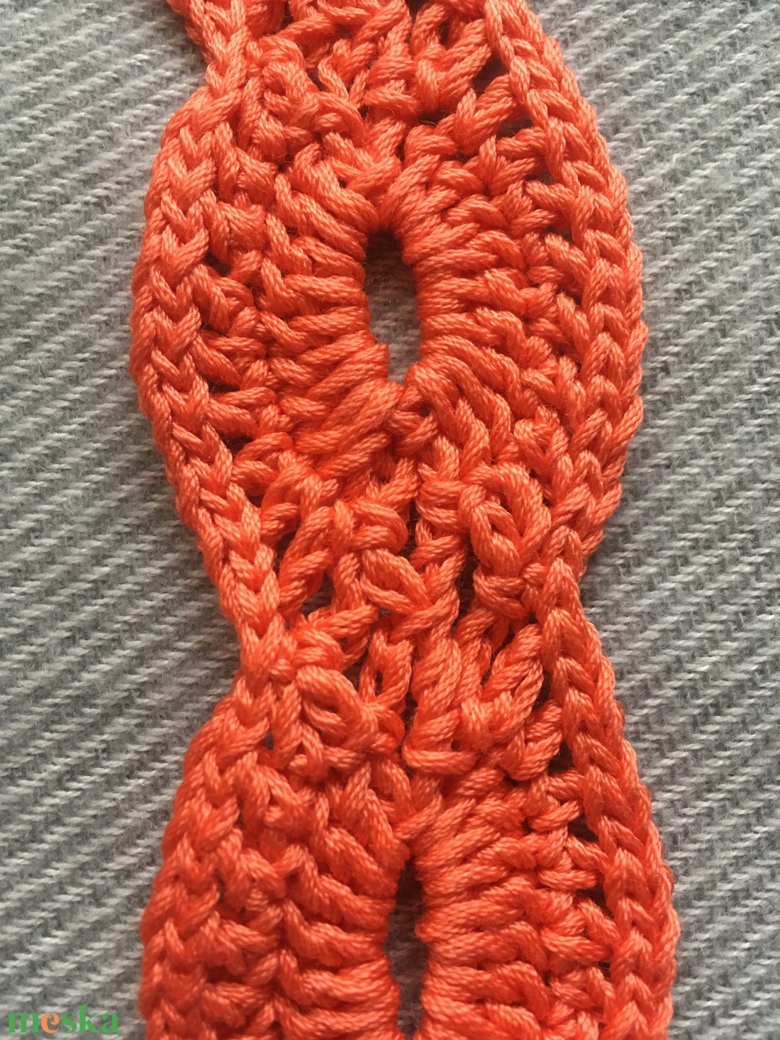 Orange bojtos öv - ruha & divat - öv & övcsat - öv - Meska.hu