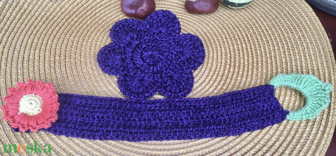 Lila bögre dísz  - otthon & életmód - dekoráció - asztal és polc dekoráció - asztaldísz - Meska.hu