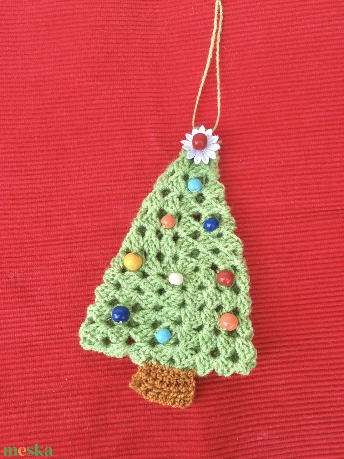 karácsonyfa dísz  - karácsony - karácsonyi lakásdekoráció - karácsonyfadíszek - Meska.hu