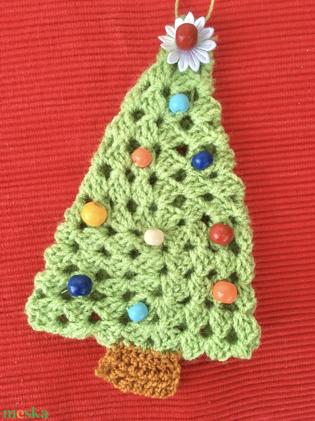 karácsonyfa dísz  - karácsony - karácsonyi lakásdekoráció - karácsonyfadíszek - Meska.hu