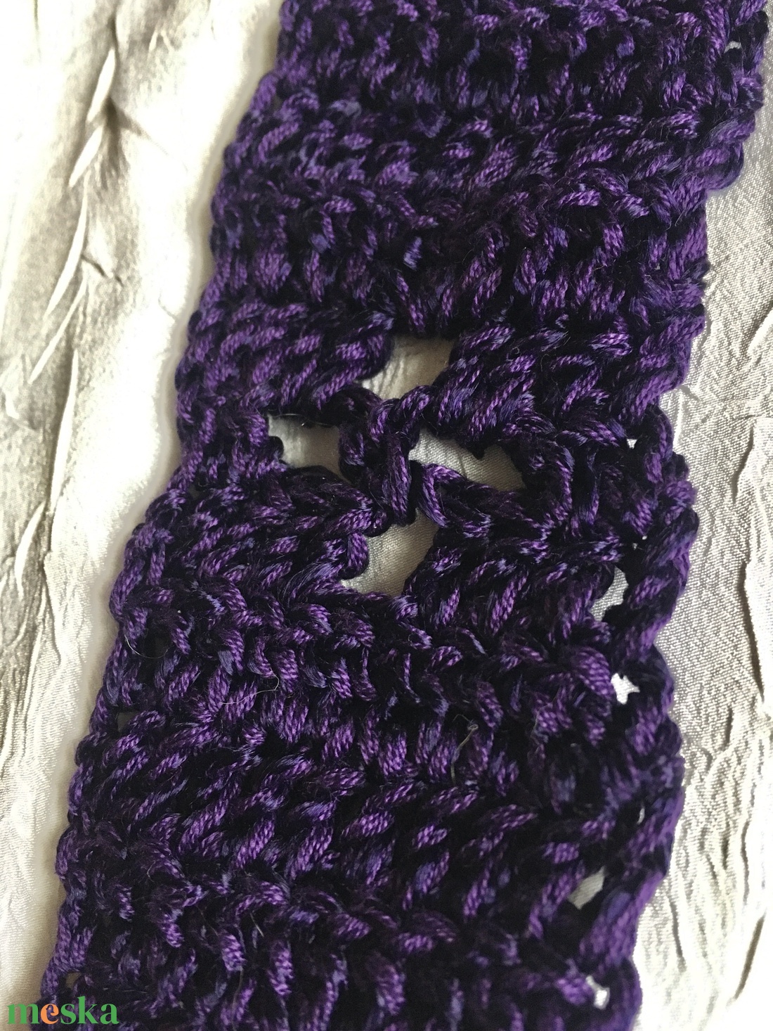 Lila öv - ruha & divat - öv & övcsat - öv - Meska.hu